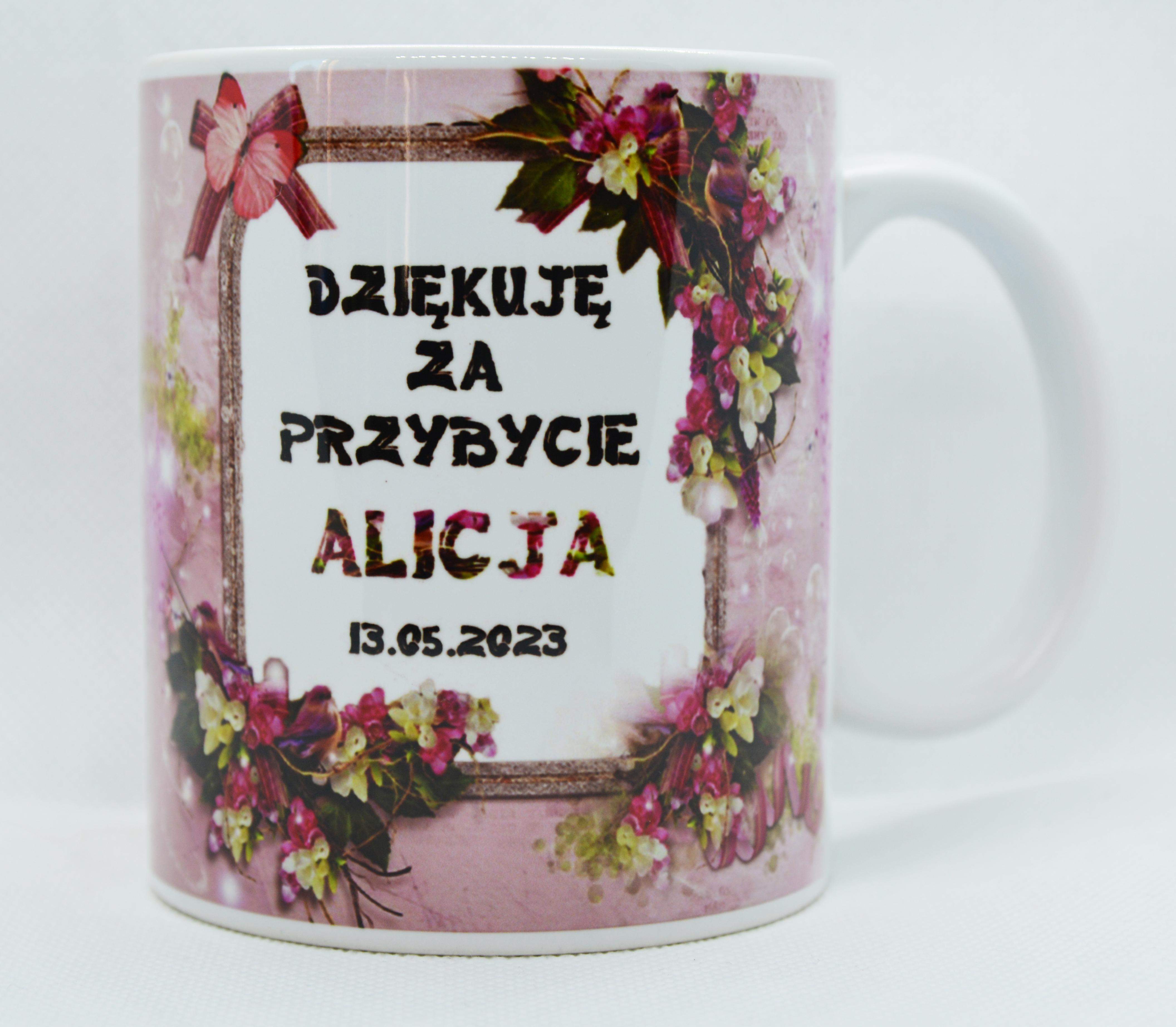 Kubek na komunię podziękowanie 0