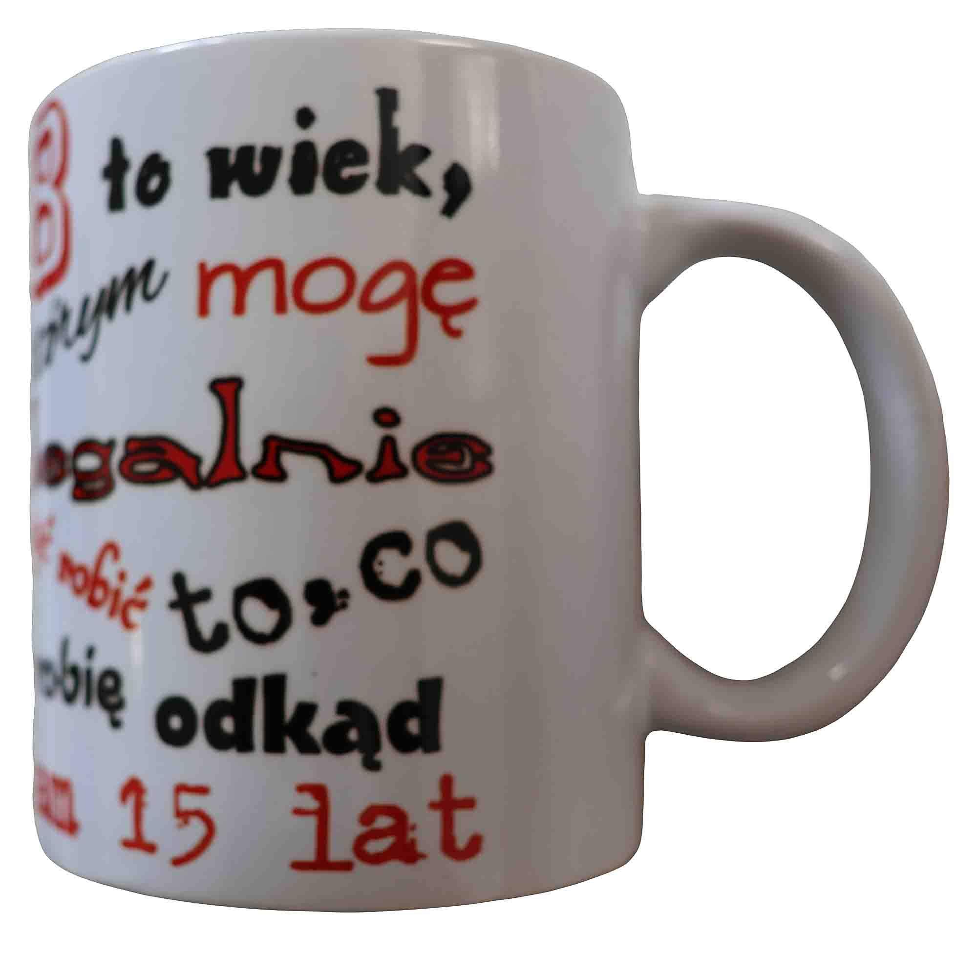 Kubek na 18 urodziny 1