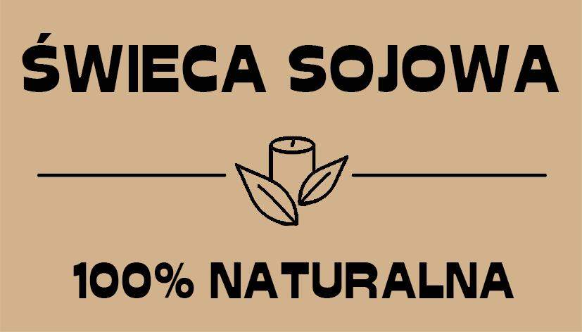 Naklejki na świece sojowe kolorowe 5