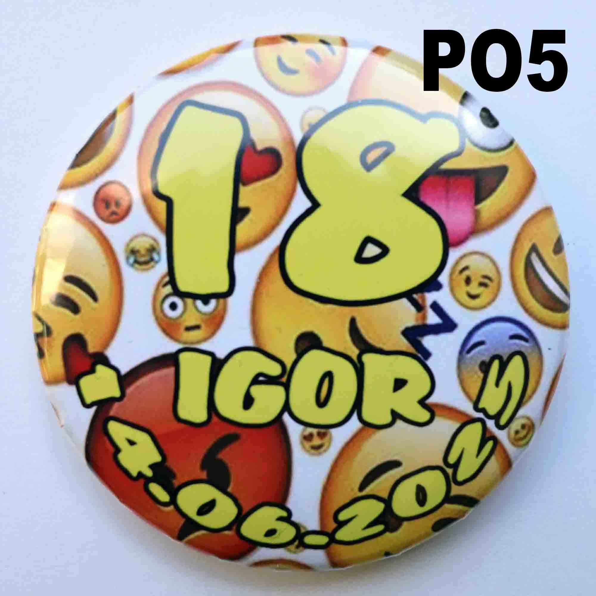 Przypinka na osiemnastkę 5