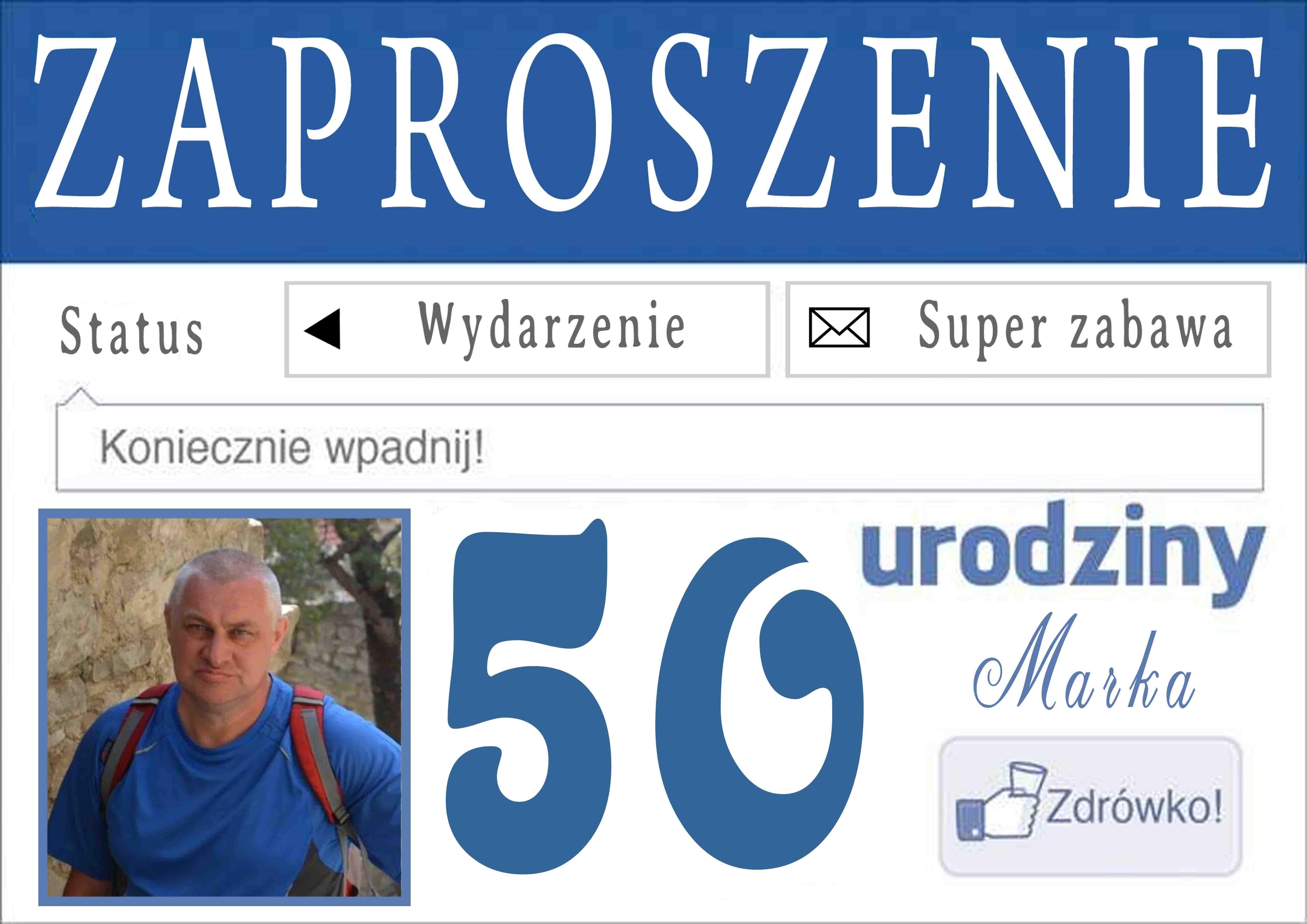 Zaproszenia na urodziny każdy wiek 10x15 1